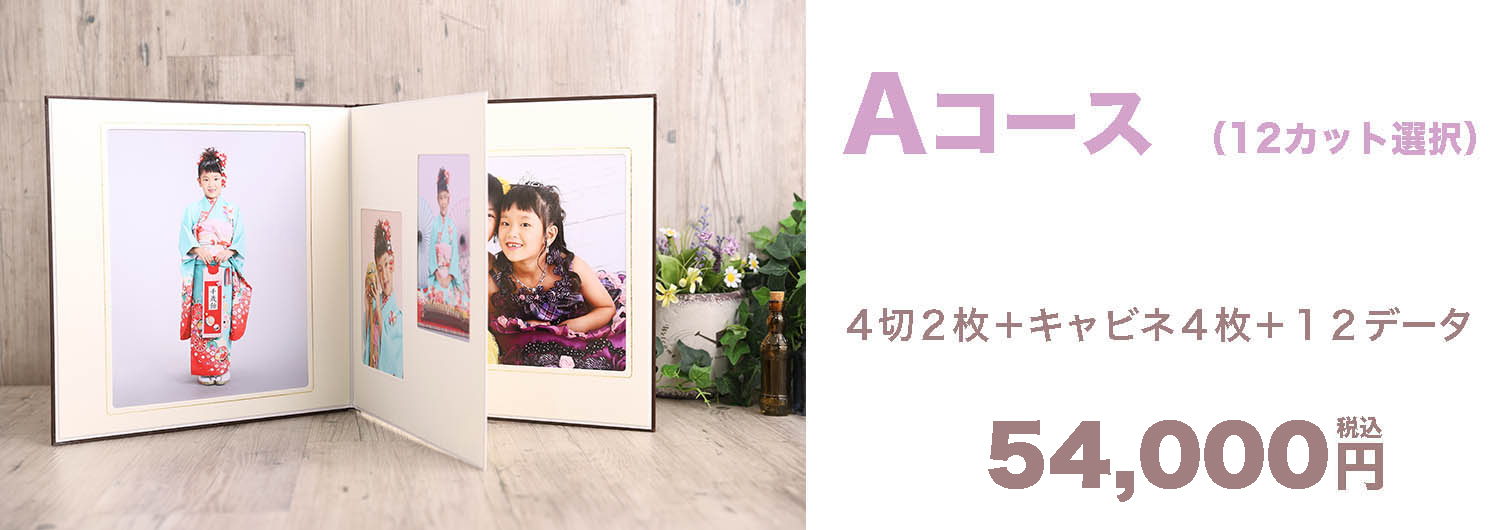 Aコース ¥54,000-