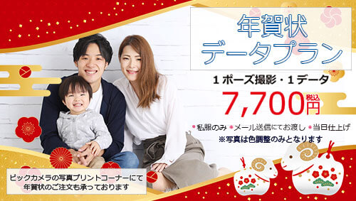 年賀状データプラン